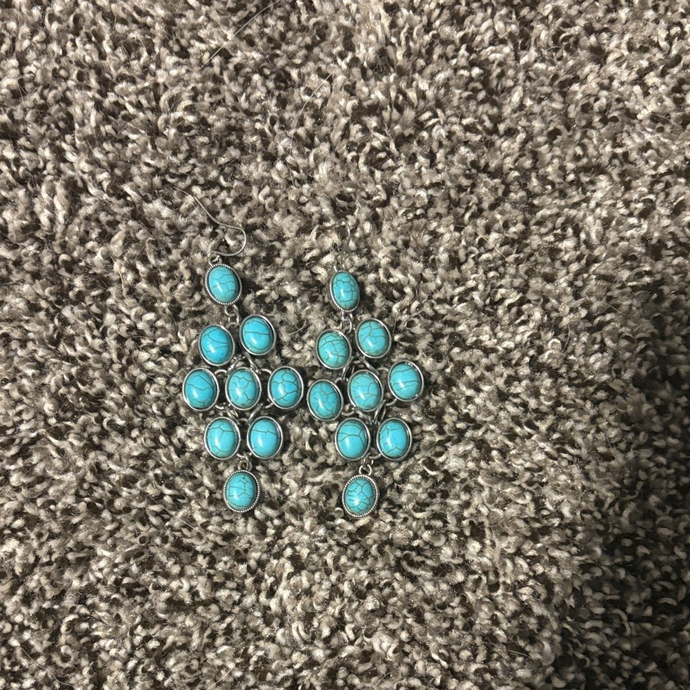 Turquoise earrings